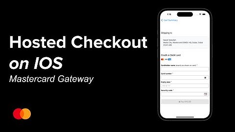 016 - Mastercard MPGS Gateway Hosted Checkout on iOS (SwiftUI + NodeJS)