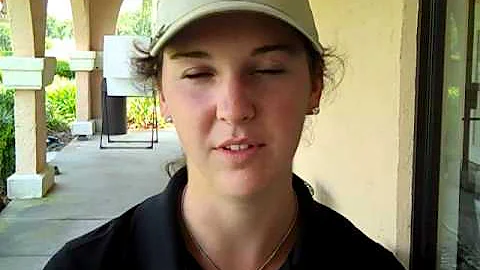 Sara Eckert talks about the opening round of the n...
