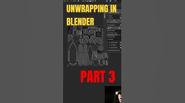 #unwrapping In #blender Part3 #shorts under #oneminute Bilgehan Bölek #tutorial #blenderforbeginner