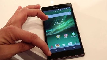 Sony Xperia Z Quick Review hands on video