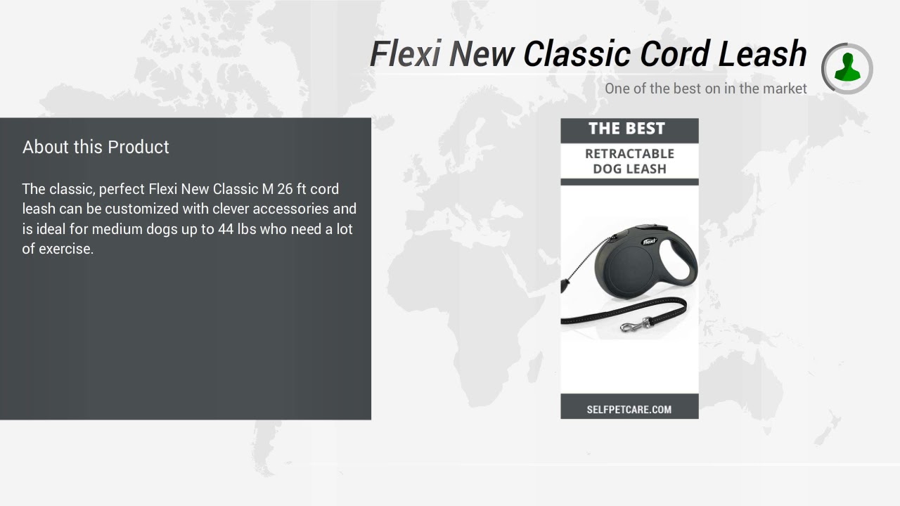 flexi new classic cord retractable leash