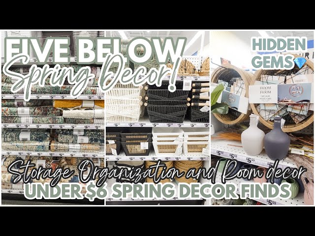 FIVE BELOW HOME DECOR FINDS 2024 HIDDEN GEMS | FIVE BELOW SPRING ...