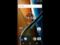 Moto g5g5 plus launcher  clockweather widget on moto g4g4 plus