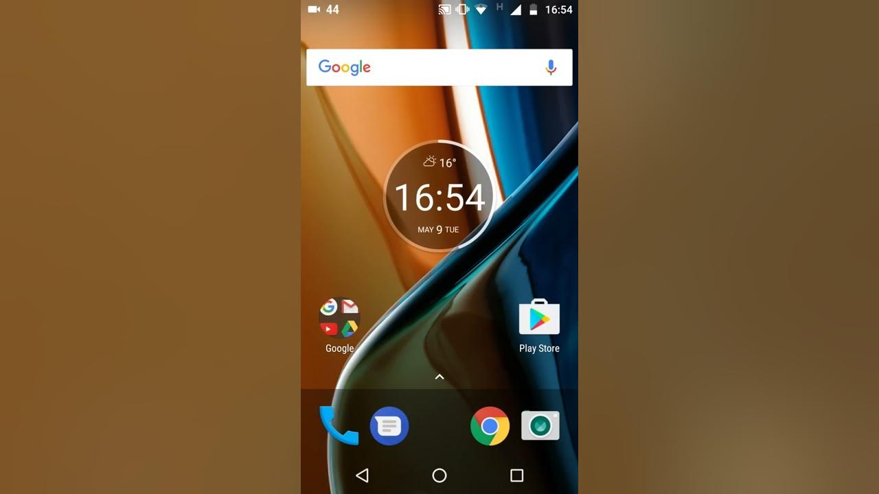 Moto G5/G5 Plus Launcher / ClockWeather widget on Moto G4/G4 Plus 