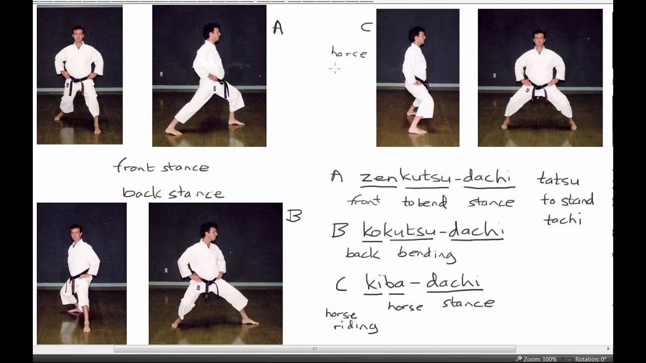 famous karate moves