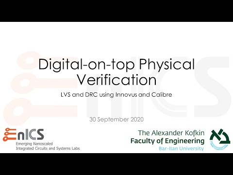 Digital-on-top Physical Verification (Fullchip LVS/DRC) - Part 1