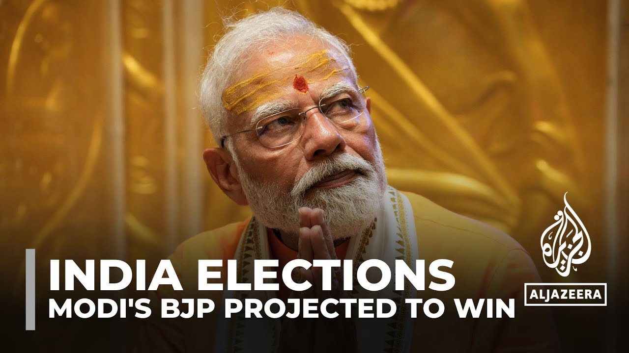 India’s exit polls show a majority for Modi’s BJP-led alliance in election