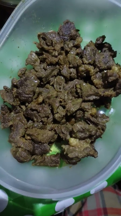 Daging Korban goreng panas panas tidak pernah mengecewakan. #shorts