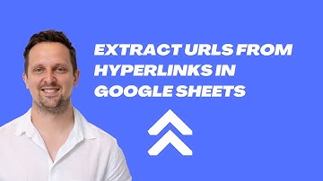 Extract URLs from Hyperlinks in Google Sheets Using Google Apps Script (Step by Step) With Example