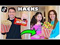 We SURPRISE Familia Diamond With The Most VIRAL TikTok FOOD HACKS! | Jancy Family