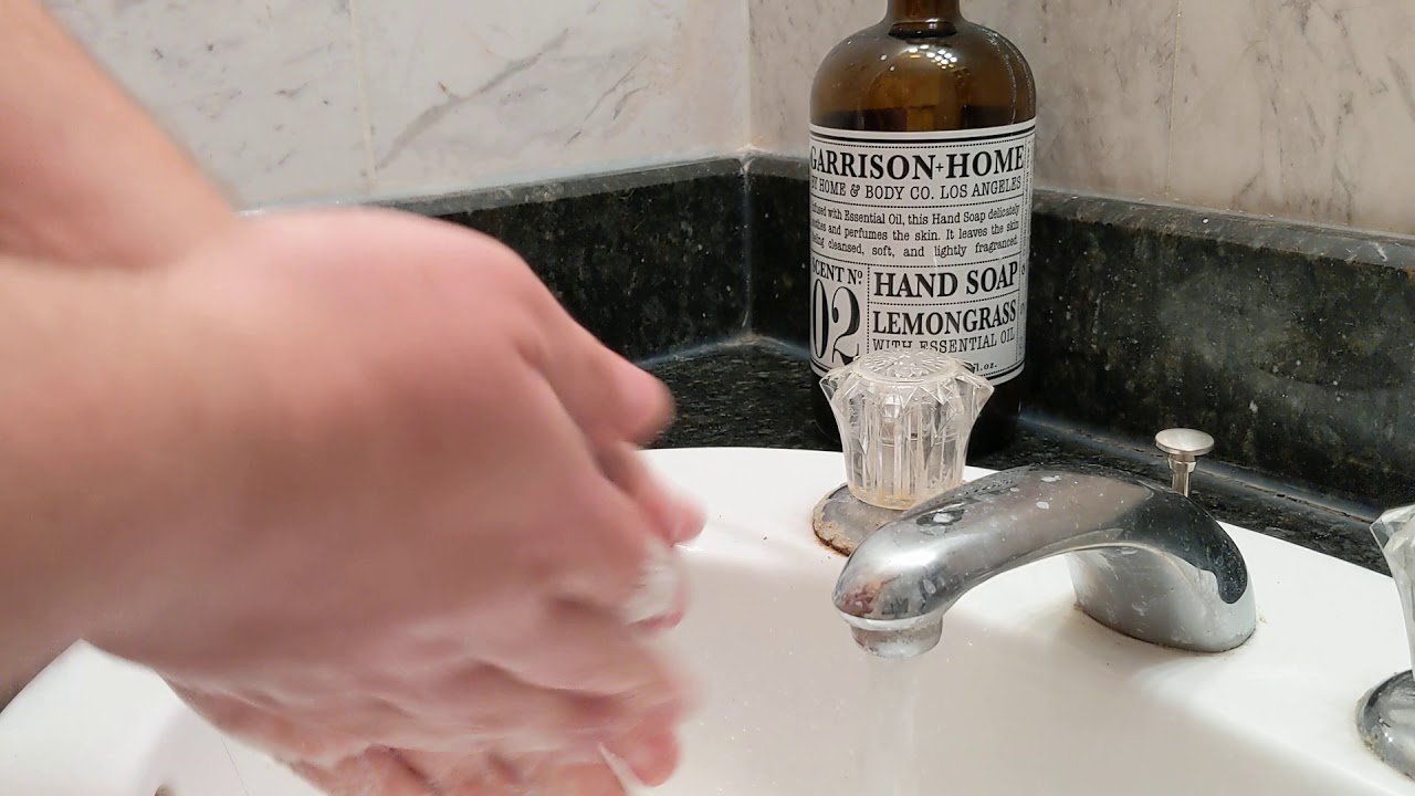 Google Assistant hand washing demo