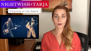 Vignette de la vidéo "Vocal Coach/Opera Singer FIRST TIME REACTION & ANALYSIS "Phantom of the Opera" TARJA with Nightwish"