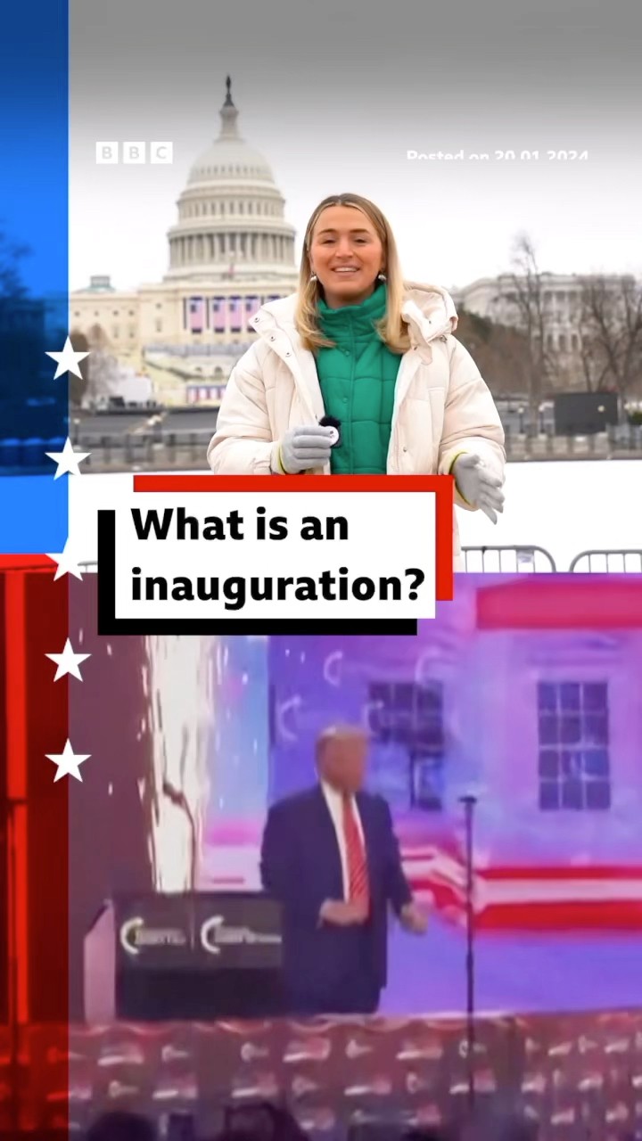 What is an inauguration? #DonaldTrump #President #BBCNews