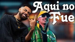 Jay Wheeler Feat Feid - AQUI NO FUE | LETRA EN VENTA + BEAT