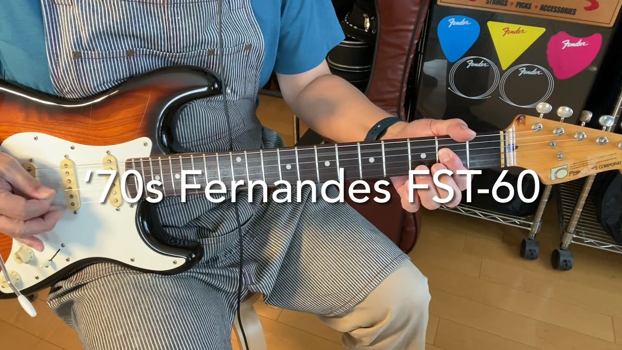 70s Fernandes FST-60 - YouTube