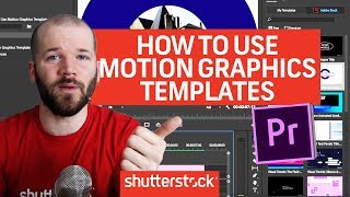 Using Motion Graphic Templates In Premiere | Video Editing Tutorials