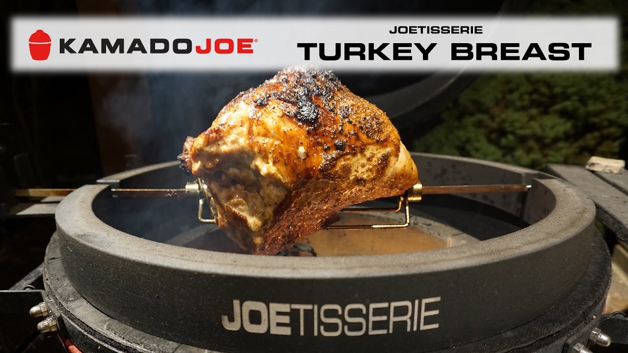 Kamado Joe Joetisserie Turkey Breast Youtube