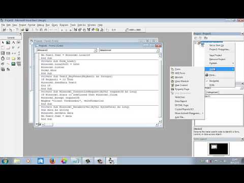 Cara Membuat Aplikasi Chatting Dengan Visual Basic 6.0  