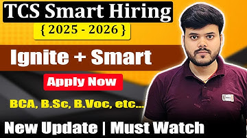 TCS Smart Ignite hiring 2025-2026 | Salary growth & Hike explained | How to apply