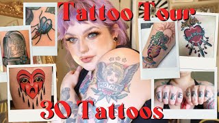 Tattoo Collection Tour and Meanings | American Traditional Tattoo Sleeve Chicago Illinois