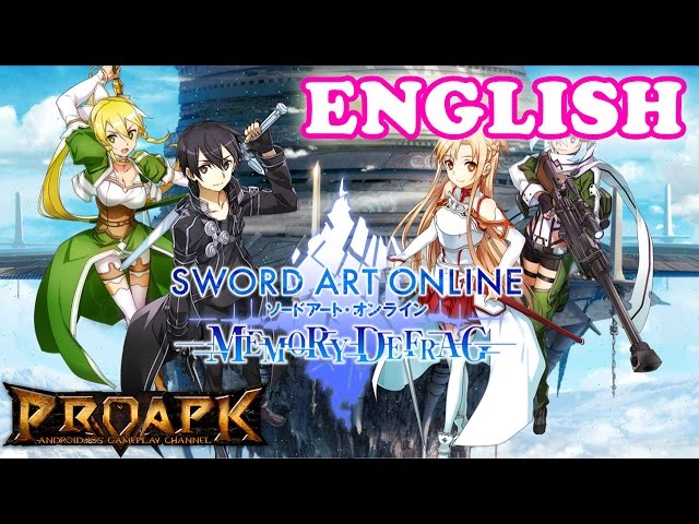 Sword Art Online Memory Defrag English Gameplay Android / Ios - Youtube