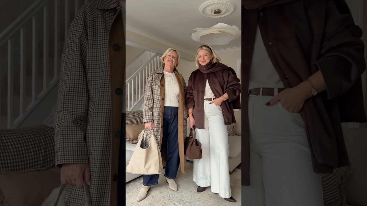 Идея зимнего наряда с моей мамой ❤️ 