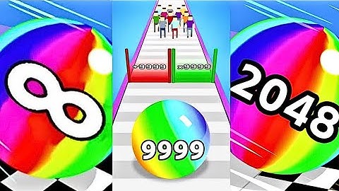 Ball Run 2048 💥 vs Ball Run Infinity ♾️ vs 2048 Merge & Destroy vs Epic Ball Run 3D Gameplay