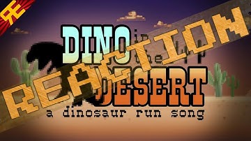 GERMAN REACTS to Dino in the Desert: A Dinosaur Run Song [by Random Encounters]