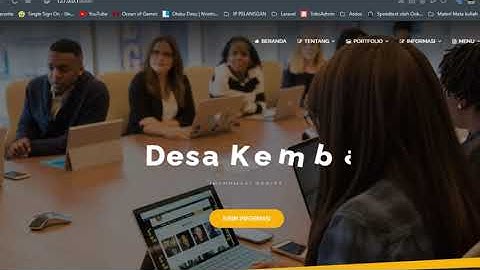 KKN 15 BTV3 UNEJ - IMPLEMENTASI PELAYANAN/INFORMASI DESA BERBASIS WEBSITE - MINGGU 3