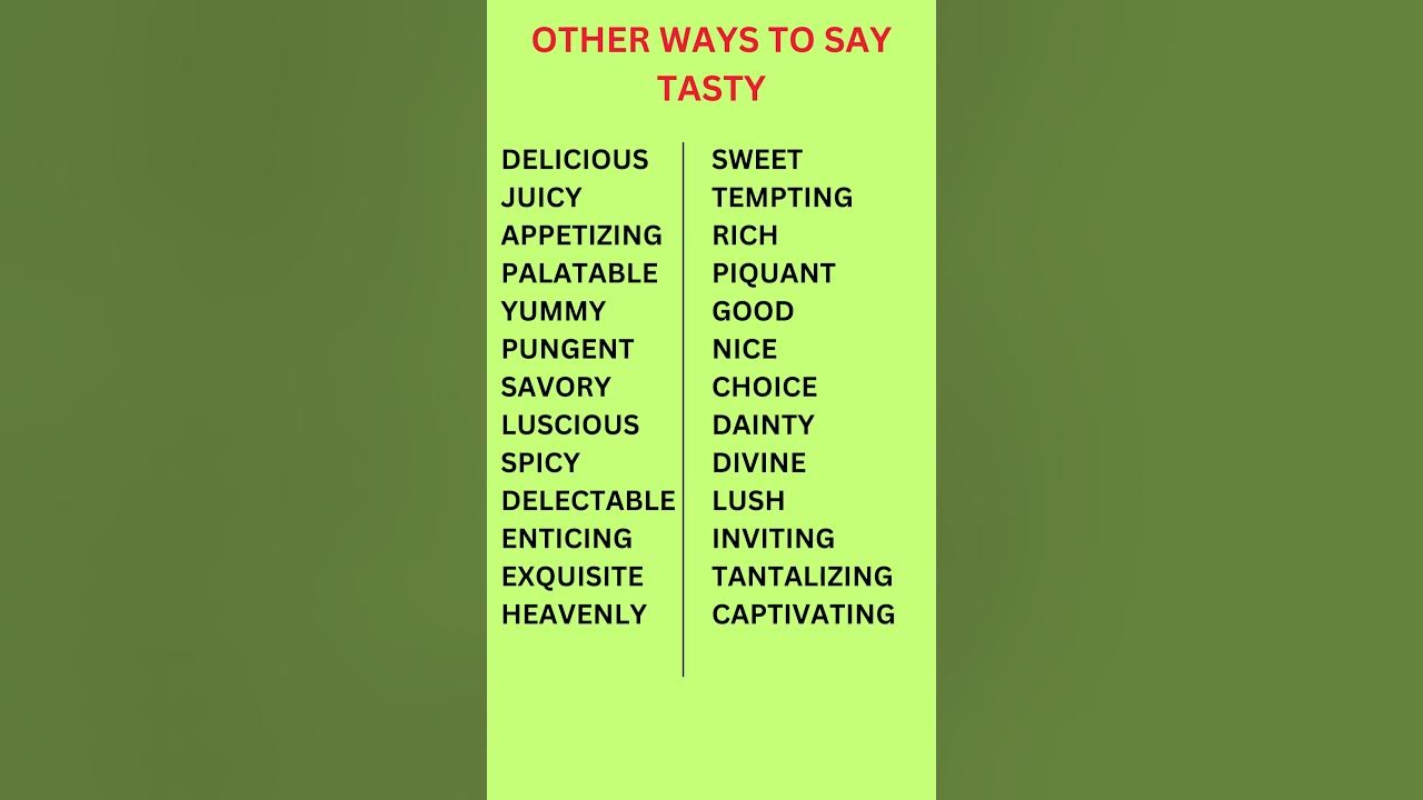 other-ways-to-say-tasty-synonyms-of-tasty-english-vocabulary