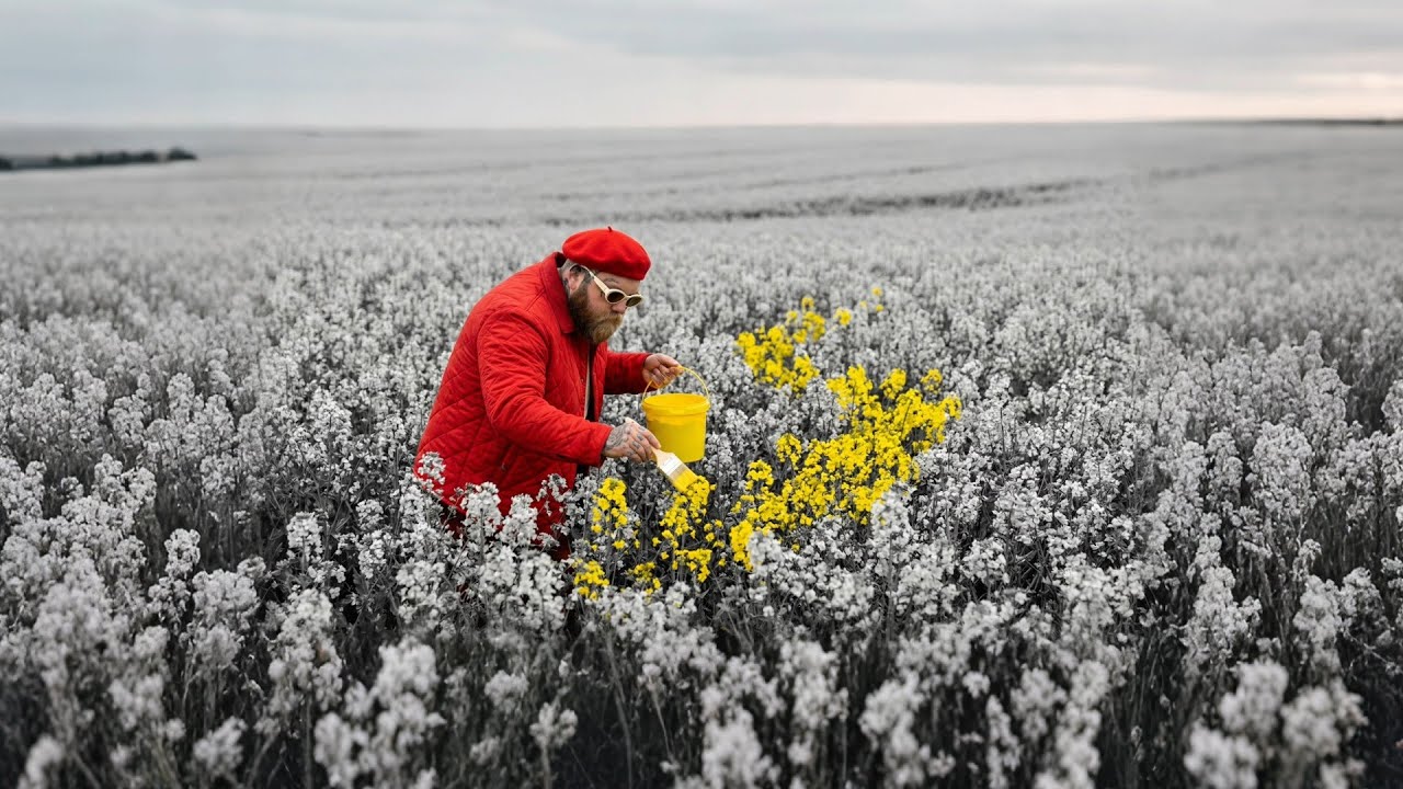 Teddy Swims - Paint Your Own World (Official Lyric Video)