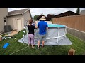 Pool set up - Timelapse