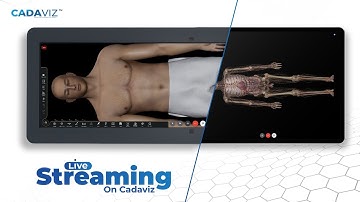 Live Streaming Anatomy Classes with Cadaviz | Teach Beyond the Dissection Table
