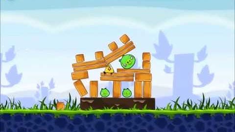 Official Angry Birds Walkthrough Poached Eggs 1-16