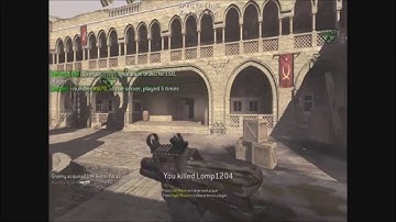 i am noob / cod4 multiplayer gameplay /with fatal rino