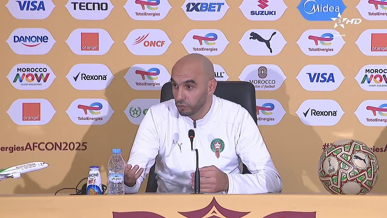 🔴 بث مباشر | الندوة الصحفية للناخب الوطني وليد الركراكي قبل مباراة السنغال