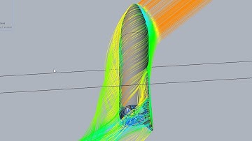 Detailed Space-X BFR Concept Mars Atmosphere Entry Simulation - SolidWorks Flow Simulation