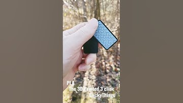 ClickyThings 3D printed 3 click silent version slider #shorts