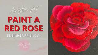 Paint a Red Rose - Double Load - One Stroke SD 480p