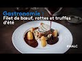 Gastronomie  filet de boeuf rattes et truffes dt