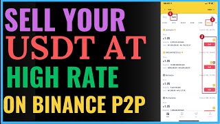 GET MORE OUT OF BINANCE P2P | HIGH RATE WITH BINANCE P2P