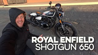 Riding the ALL NEW Royal Enfield Shotgun 650 screenshot 2