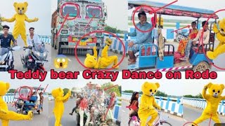 Teddy Ne Machya Dhamal🤣😂 Public reaction Public prank  teddy funny videos and comedy video