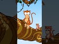 Monyet dan anaknya | Puri Animation #shorts