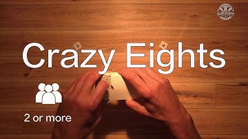 How to Play Crazy Eights Card Games & Crazy 8’s Rules | Crazy 8 Card Game for Family Game Night