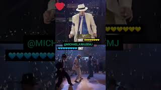 💛MICHAEL JACKSON💙MICHAEL JACKSON LIVE 1987 TO 1997💦COMPARISON - SMOOTH CRIMINAL💙#michaeljackson Resimi