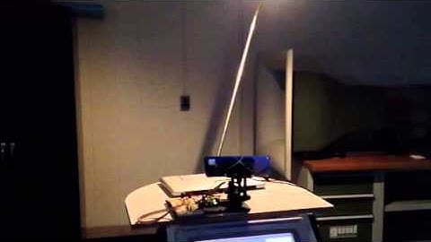 Heliodon Arduino Dual Axis Tracker Test printed on a 3D printer