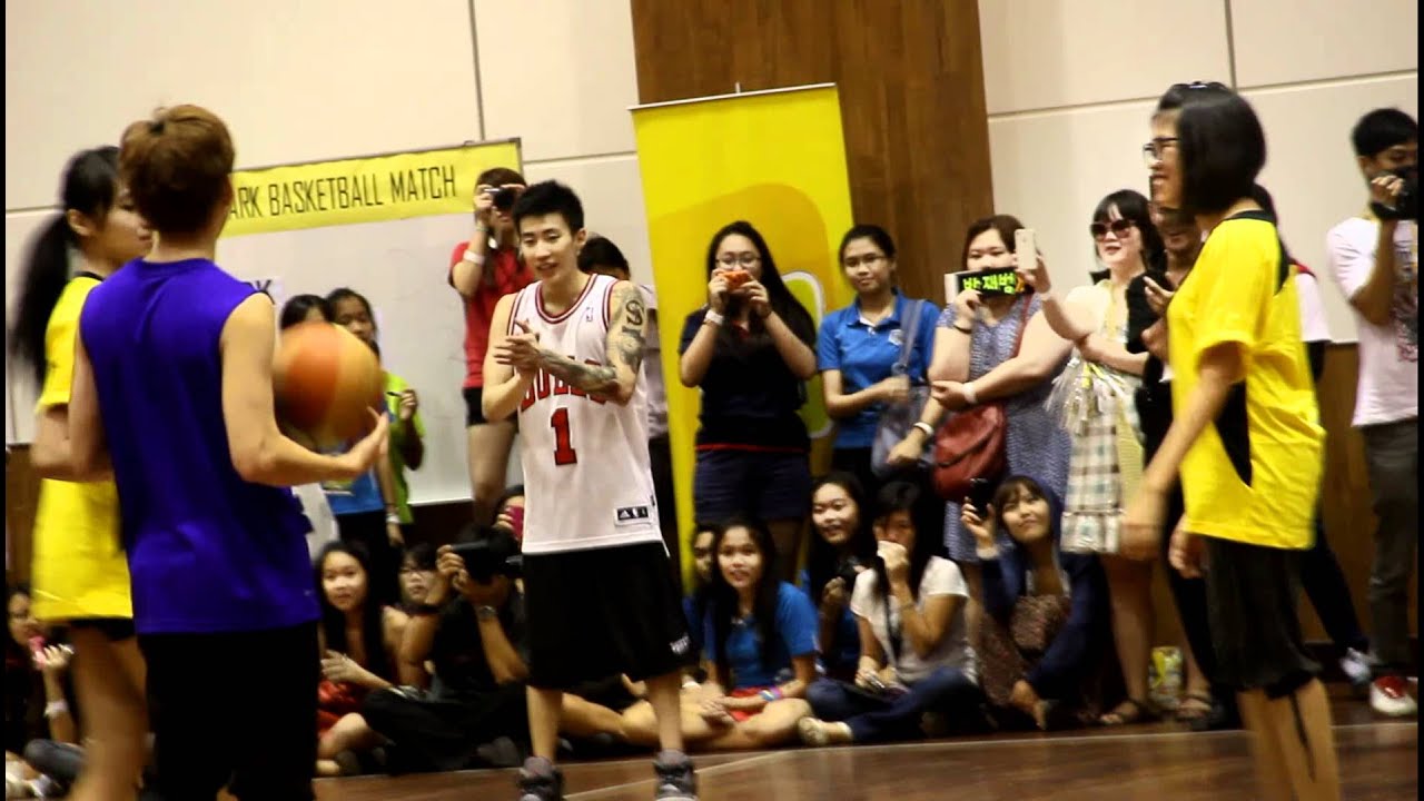 Jay Park Basketball Game with fans (120514)