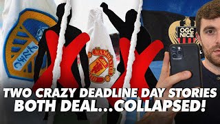 😱 HIJACK, AIRPORT, MAN UTD AGREED, SECRET CALL: 2 CRAZY DEADLINE STORIES