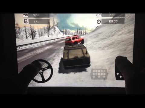 Snow Car Racing